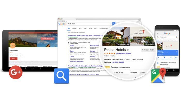 Google My business posizionamento locale