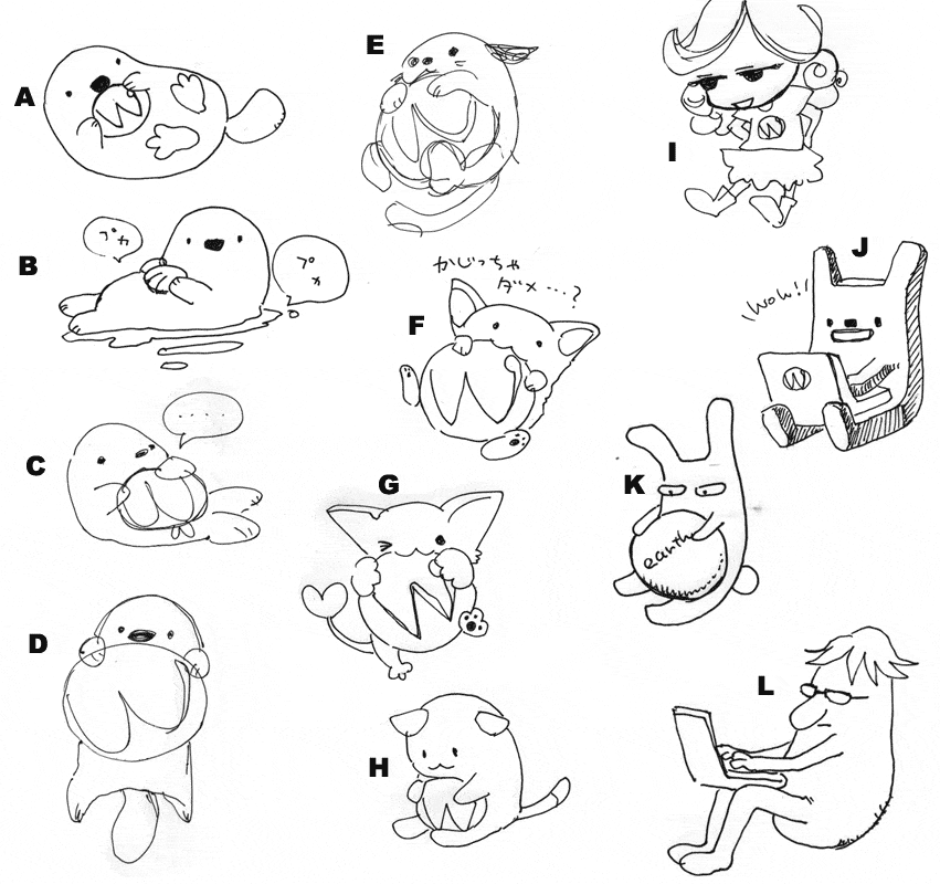 Wapuu WordPress prime bozze