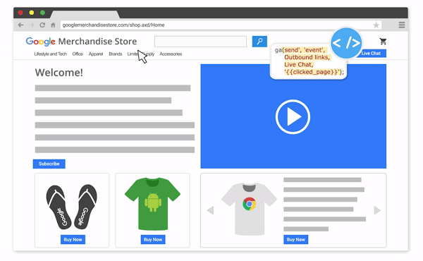 Google Merchandise store