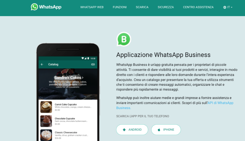 Account Business WhatsApp