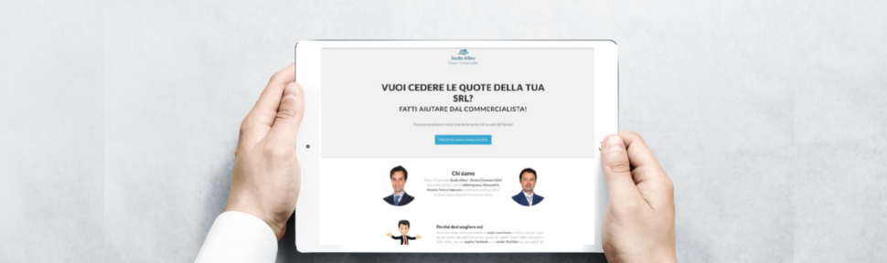 Landing page efficace semplicita